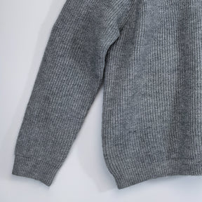 ZhiKnit Quarter Zip Pullover Sweaters for Women Trendy V Neck Long Sleeve Fall Sweaters Solid Knit Chunky Sweater