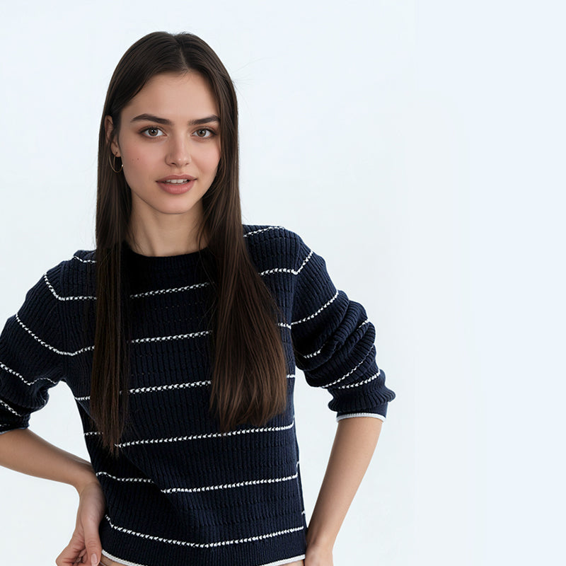 ZhiKnit Women's Soft Knit Sweater Fall Dressy Casual Pullover Tops