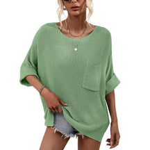 ZhiKnit Women's Oversized Short Sleeve Crochet Sweater Tops Beach Cover Up Summer T-Shirt