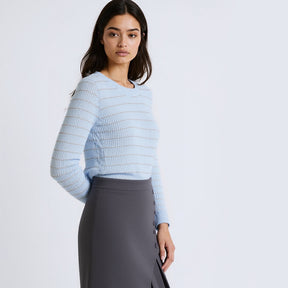 ZhiKnit Women's Soft Knit Sweater Fall Dressy Casual Pullover Tops