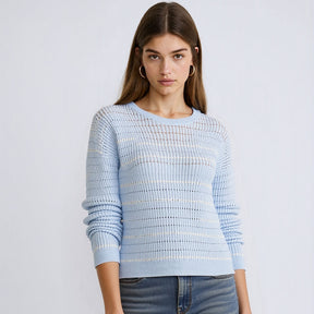 ZhiKnit Women's Soft Knit Sweater Fall Dressy Casual Pullover Tops