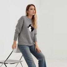 ZhiKnit Sweaters for Women Trendy Long Sleeve Shirts Ribbed Knit Lantern Sleeve Lightweight Sweaters Pullover Knitwear Tops