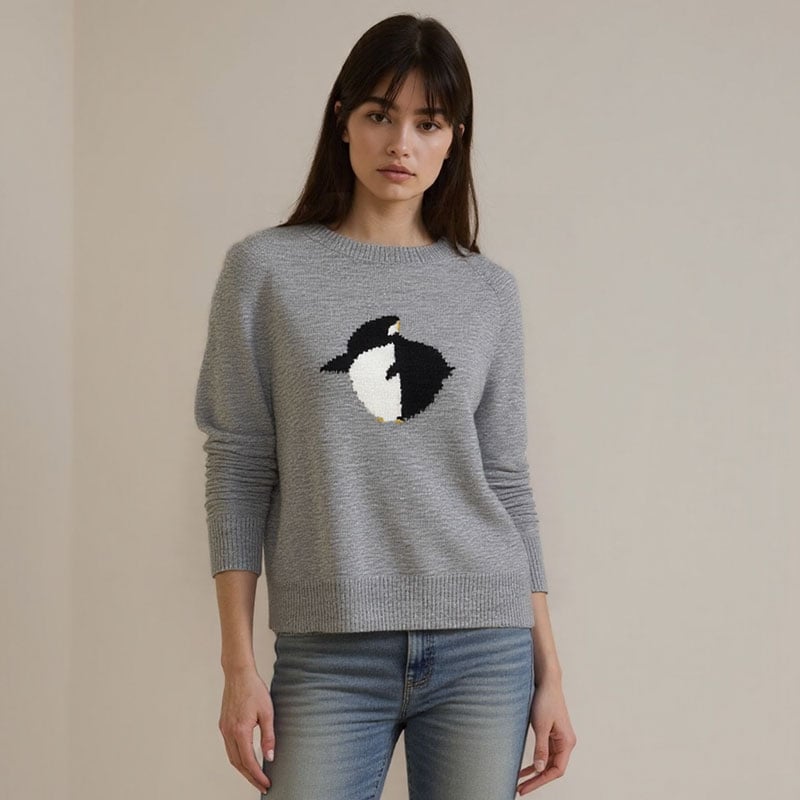 ZhiKnit Sweaters for Women Trendy Long Sleeve Shirts Ribbed Knit Lantern Sleeve Lightweight Sweaters Pullover Knitwear Tops