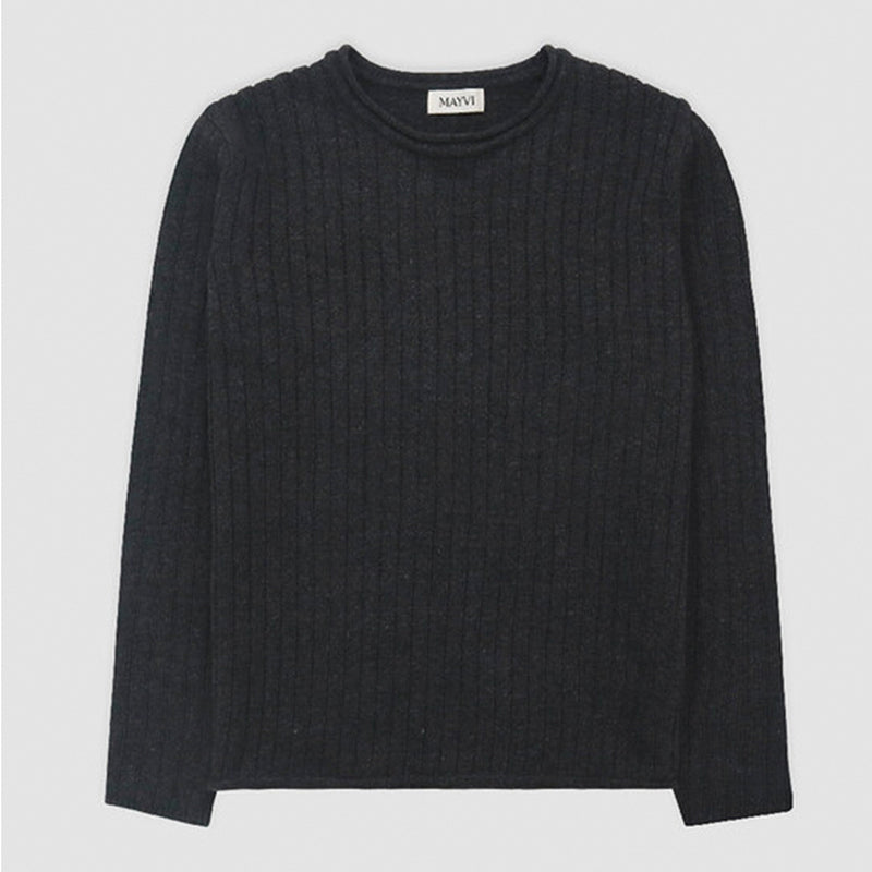 ZhiKnit Women's Lightweight Crewneck Pullover Sweaters Long Sleeve 2024 Fall Knitted Sweater Tops